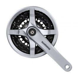 MECHANIZM KORBOWY SHIMANO FC-TY501 48z SREBRNA 6/7/8rz MECHANIZM KORBOWY SHIMANO FC-TY501 48z SREBRNA 6/7/8rz