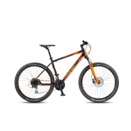 ROWER KTM CHICAGO H-DISC 27.24 MATT BLACK ORANGE 17" 2018 GRATIS ROWER KTM CHICAGO H-DISC 27.24 MATT BLACK ORANGE 17" 2018 GRATIS