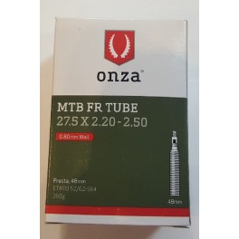 DĘTKA ONZA FR 27.5x2.2-2-5 PRESTA 48mm 0,80mm WALL DĘTKA ONZA FR 27.5x2.2-2-5 PRESTA 48mm 0,80mm WALL