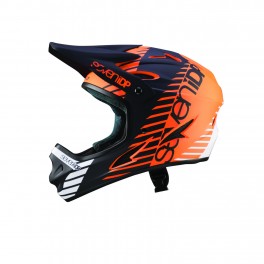 KASK ROWEROWY DH ENDURO 7iDP M1 BLK/WH/ORG YOUTH M KASK ROWEROWY DH ENDURO 7iDP M1 BLK/WH/ORG YOUTH M