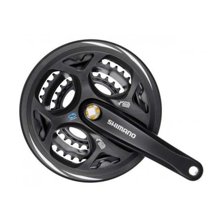 MECHANIZM KORBOWY KORBA SHIMANO ALTUS FC-M311 48/38/28 175mm KWADRAT