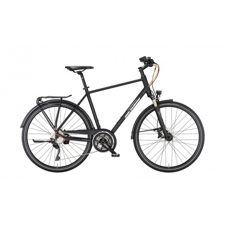 ROWER TREKKINGOWY KTM LIFE 1964 51CM BLACK MATT CHROME 2023/2024 WYPRZEDAŻ