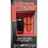 LAMPKA PRZÓD PROX PICTOR CZARNA CREE 350LM USB SET