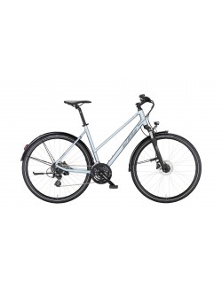 ROWER CROSSOWY DAMSKI KTM X-LIFE TRACK STREET SILVER D43cm 2023/2024
