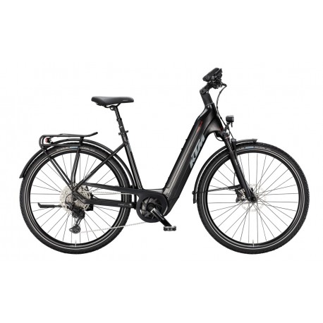 ROWER ELEKTRYCZNY KTM MACINA GRAN 820 GREEN PURPLE FLIP MAT H51cm 2025