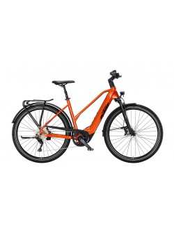 ROWER ELEKTRYCZNY KTM MACINA GRAN 820 GREEN PURPLE FLIP MAT H51cm 2025