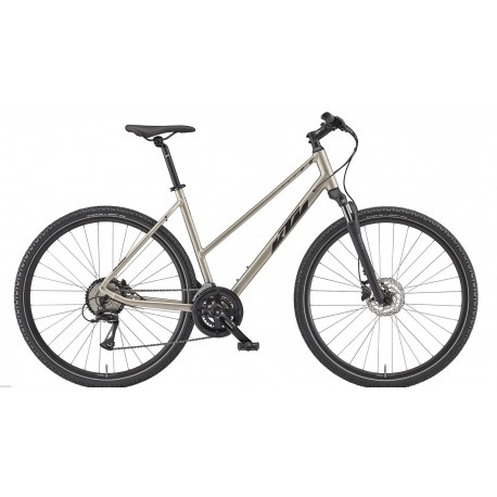 ROWER CROSSOWY DAMSKI KTM X-LIFE TRACK CHAMPAGNE MATT D46cm 2023/2024