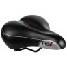 SIODŁO ROWEROWE PROX VELO VL-6104S CZARNE SPRĘŻYNA MEMORY FOAM