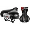 SIODŁO ROWEROWE VELO VL-6115E CZARNE ELASTOMER GEL