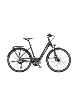 ROWER TREKKINGOWY DAMSKI KTM LIFE 1964 US 46CM BLACK MATT CHROME 2025
