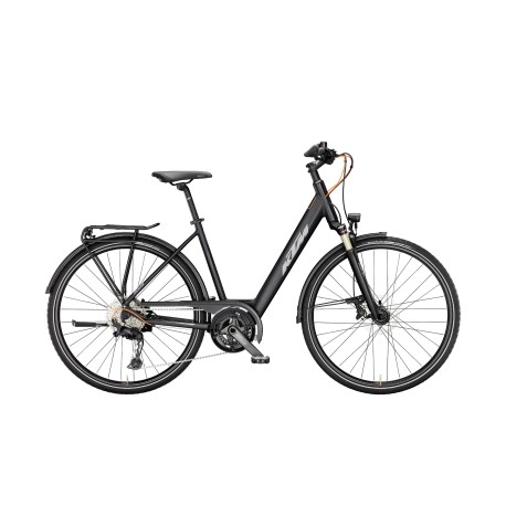 ROWER TREKKINGOWY DAMSKI KTM LIFE 1964 US 46CM BLACK MATT CHROME 2025