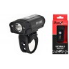LAMPKA PRZÓD PROX HYDRA II CZARNA CREE+2xLED 400LM USB