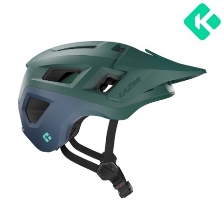 KASK ROWEROWY LAZER COYOTE KINETICORE M 55-59CM MATTE GREEN BLUE