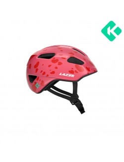 KASK ROWEROWY LAZER NUTZ 50-56cm LITTLE HEARTS KINETIC CORE