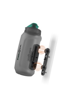 BIDON + BAZA FIDLOCK TWIST AB-09676 750ml SMOKE ANTYBAKTERYJNY