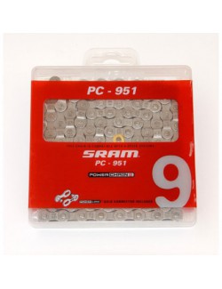 ŁAŃCUCH SRAM PC-951 POWERLINK 9 BIEGÓW + SPINKA