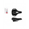 SIODŁO ROWEROWE VELO VL-6103E CZARNE ELASTOMER GEL