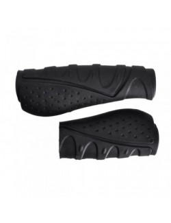 CHWYTY KIEROWNICY VELO VLG-709AD3 130mm/92mm CZARNE