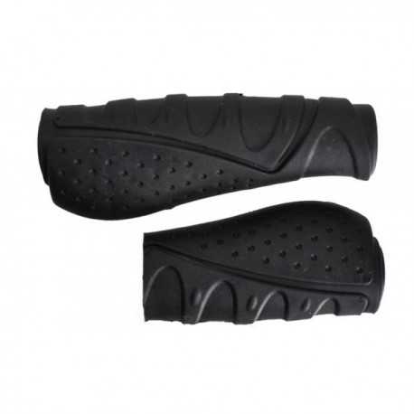 CHWYTY KIEROWNICY VELO VLG-709AD3 130mm/92mm CZARNE